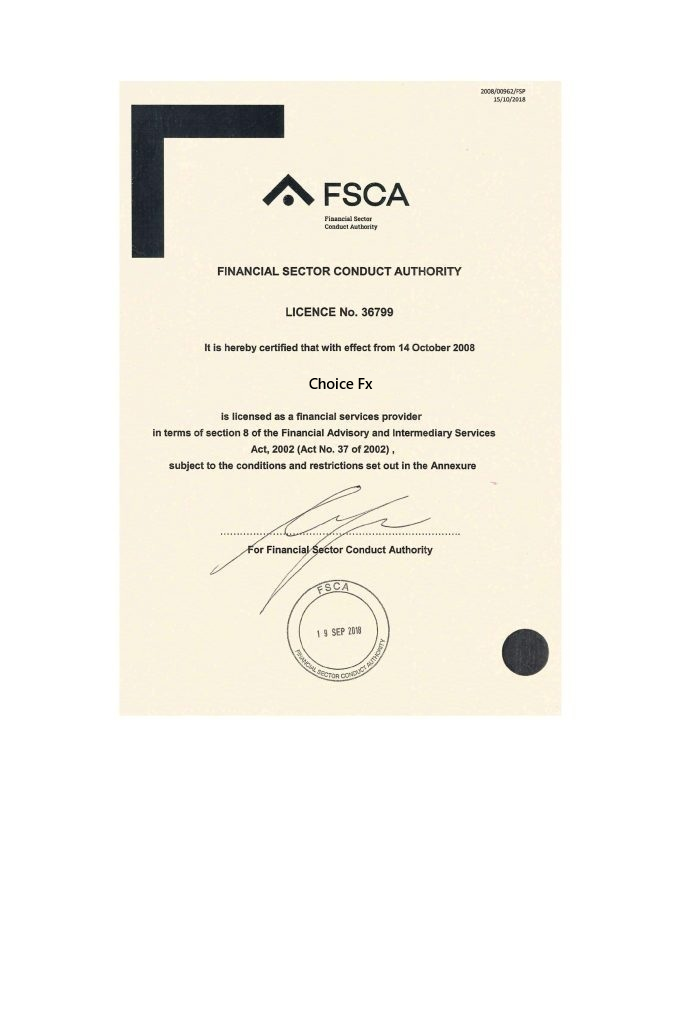 FSCA License
